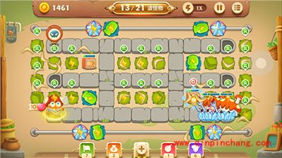 保卫萝卜3集市36关卡怎么打？集市36关卡金萝卜攻略