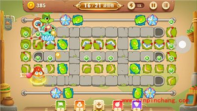 保卫萝卜3集市36关卡怎么打？集市36关卡金萝卜攻略