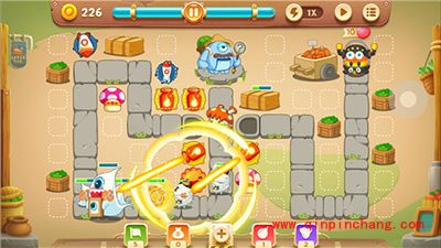 保卫萝卜3集市30关卡怎么过?集市30关卡金萝卜攻略