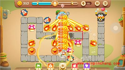 保卫萝卜3集市30关卡怎么过?集市30关卡金萝卜攻略