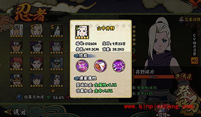 火影忍者山中井野不同版本对比分析