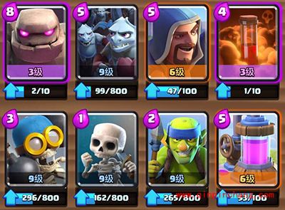 皇室战争陆地霸者戈仑石人攻略