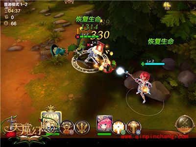 天魔幻想手游普通副本1-2关卡三星攻略