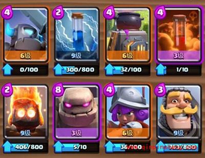 皇室战争如何快速上分 A8-A9快攻石头人上分解读