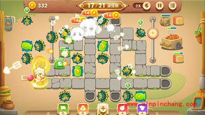 保卫萝卜3太阳花炮塔VS多重箭炮塔那个好？