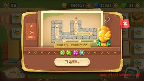 保卫萝卜3集市主题第1关金萝卜通关攻略