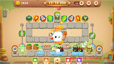 保卫萝卜3冒险模式集市17关卡怎么打？17关卡金萝卜攻略