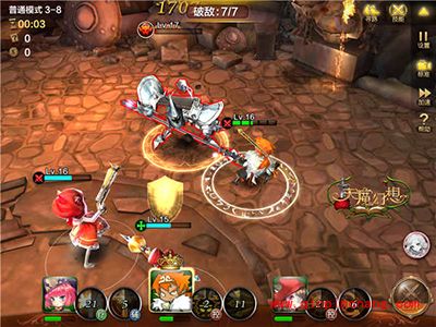 天魔幻想普通关卡3-8解读 关卡通关攻略