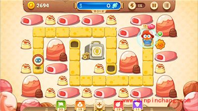 保卫萝卜3糖果模式高分攻略