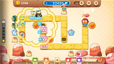 保卫萝卜3糖果模式高分攻略