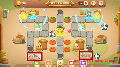 保卫萝卜3集市49关卡怎么通关？集市49关卡金萝卜攻略