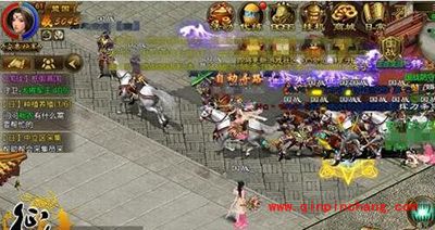 征途手游秦国vs燕国国战战报 硬汉间的对决