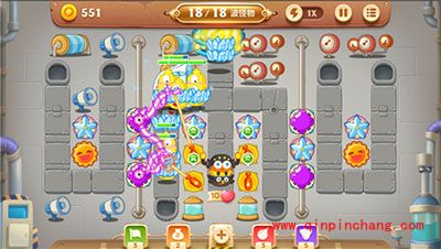 《保卫萝卜3》工厂主题二十关卡通关攻略