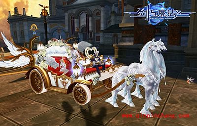 剑与魔法新版本结婚盛宴 直击婚礼现场