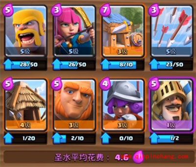 皇室战争卡组推荐：1-3阶卡组攻略