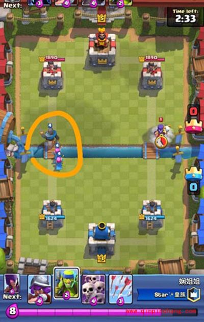 皇室战争卡组推荐：1-3阶卡组攻略