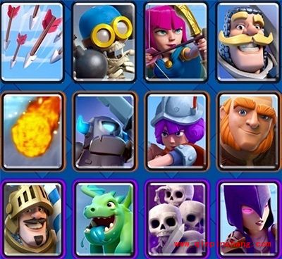 皇室战争卡组推荐：1-3阶卡组攻略