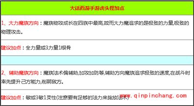 大话西游手游攻略:魔族虎头怪好不好