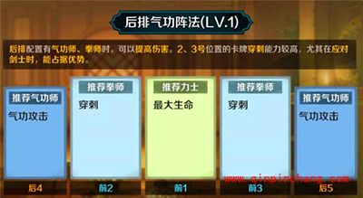 战斗吧剑灵比武阵法解读