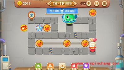 保卫萝卜3冒险模式攻略 工厂模式十七关卡金萝卜分享