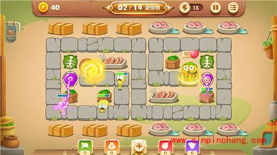 保卫萝卜3集市42关卡怎么过？集市42关卡金萝卜攻略