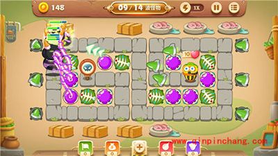 保卫萝卜3集市42关卡怎么过?集市42关卡金萝卜攻略