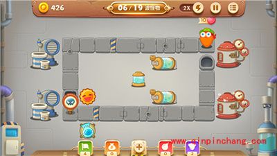 保卫萝卜3工厂主题十三关卡金萝卜攻略