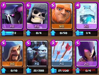 皇室战争冰冻三巨人娱乐卡组推荐