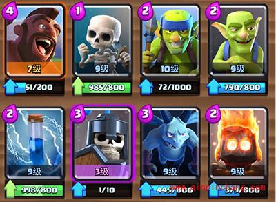 皇室战争新版小电猪卡组攻略