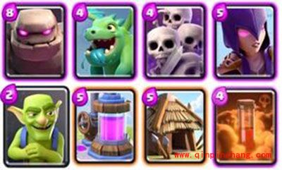 部落冲突：皇室战争毒石流卡组解析 十皇冠轻松过