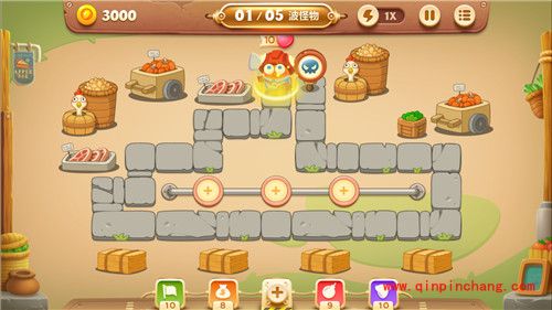 保卫萝卜3集市15关通关图文攻略