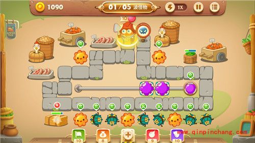 保卫萝卜3集市15关通关图文攻略