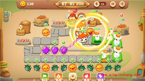 保卫萝卜3集市15关通关图文攻略