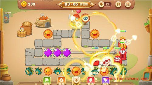 保卫萝卜3集市15关通关图文攻略