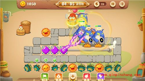 保卫萝卜3集市15关通关图文攻略