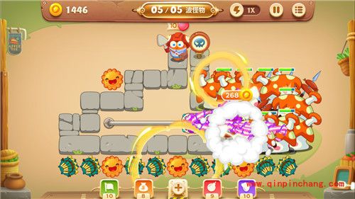 保卫萝卜3集市15关通关图文攻略