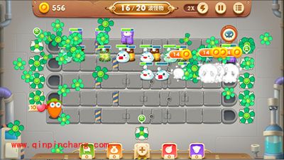 保卫萝卜3工厂23关卡怎么打?工厂23关卡金萝卜攻略