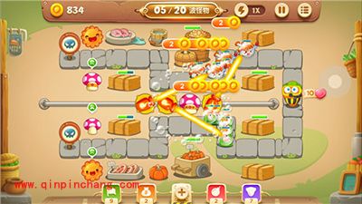 保卫萝卜3集市38关卡如何通关?金萝卜攻略