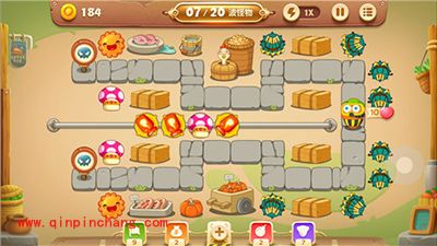 保卫萝卜3集市38关卡如何通关?金萝卜攻略