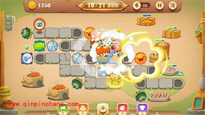 保卫萝卜3冒险模式集市十二关卡金萝卜攻略