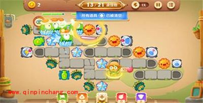 保卫萝卜3冒险模式集市十二关卡金萝卜攻略