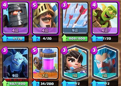 皇室战争A7-A8冲杯卡组推荐&ldquo;骑士速推流&rdquo;