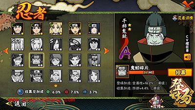 火影忍者手游最强CP组合推荐鬼鲛与鼬