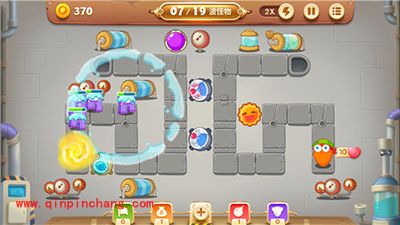 保卫萝卜3 工厂21关怎么打？21关卡金萝卜攻略