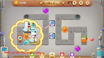 保卫萝卜3 工厂21关怎么打？21关卡金萝卜攻略