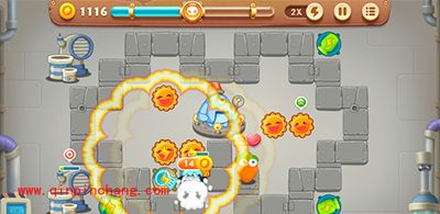 保卫萝卜3工厂主题十二关卡金萝卜攻略