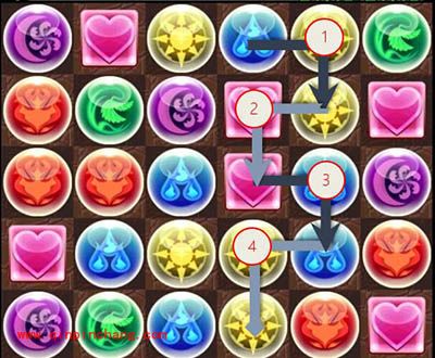 智龙迷城转珠攻略第一章定式玩法基本教程