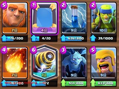 皇室战争上分卡组推荐 镜像魔法的妙用