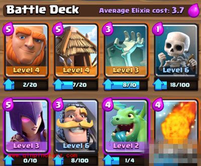 部落冲突皇室战争手游人海战术卡组介绍