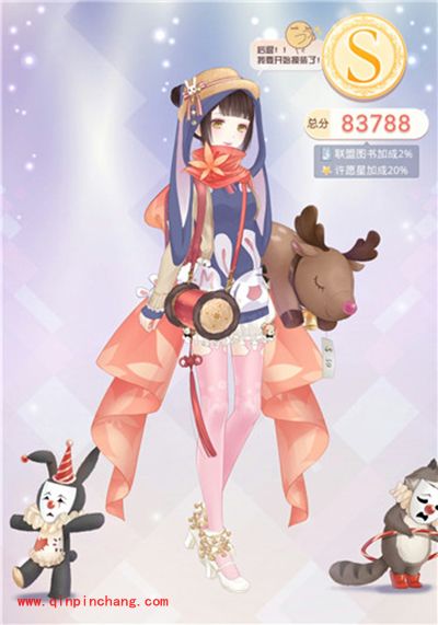 奇迹暖暖联盟委托任务4-1动物的灵感S得分攻略